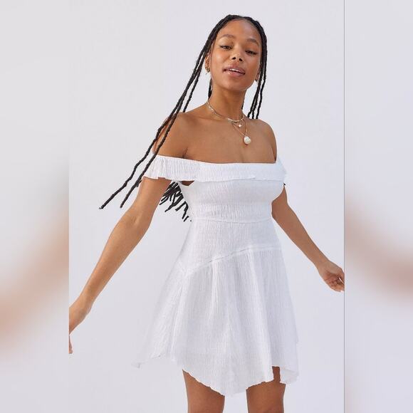 Urban Outfitters Dresses & Skirts - Urban Outfitters Aubrey Off Shoulder Mini NWT